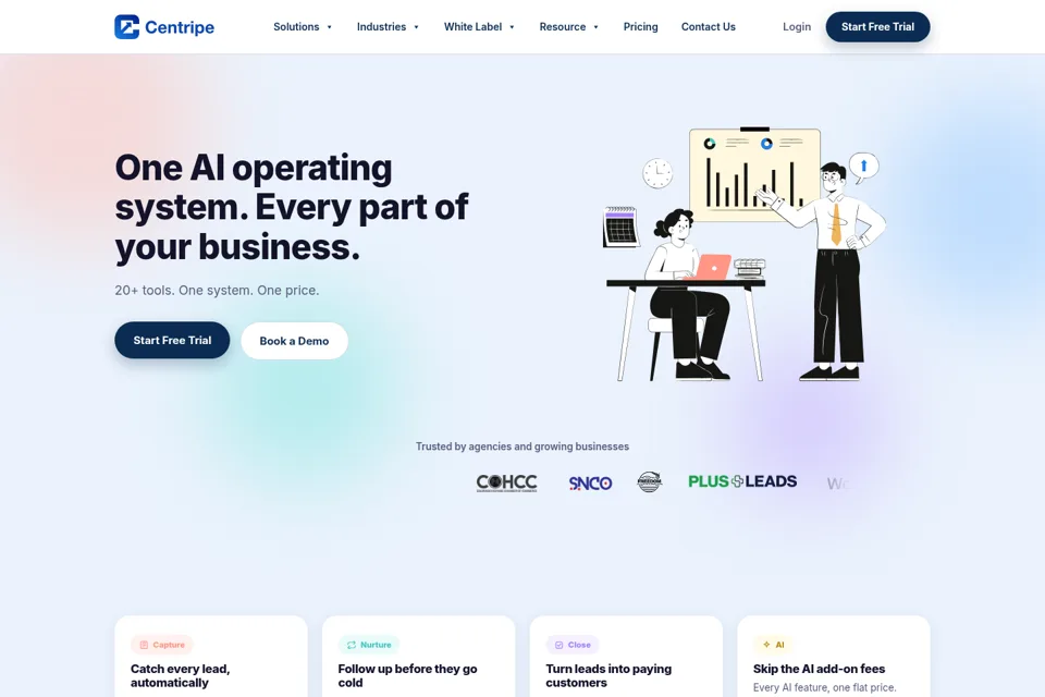 Landing page preview