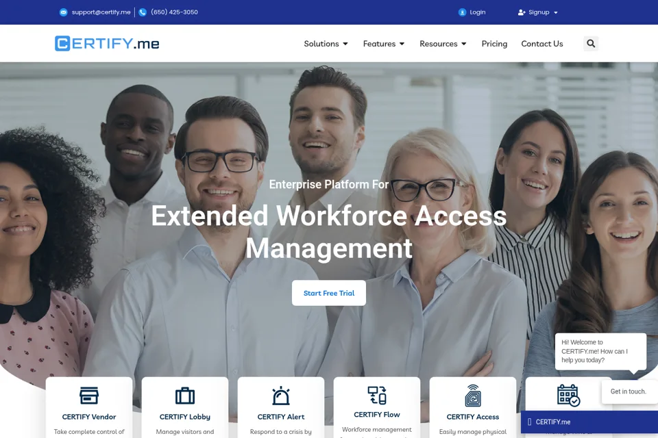 Landing page preview