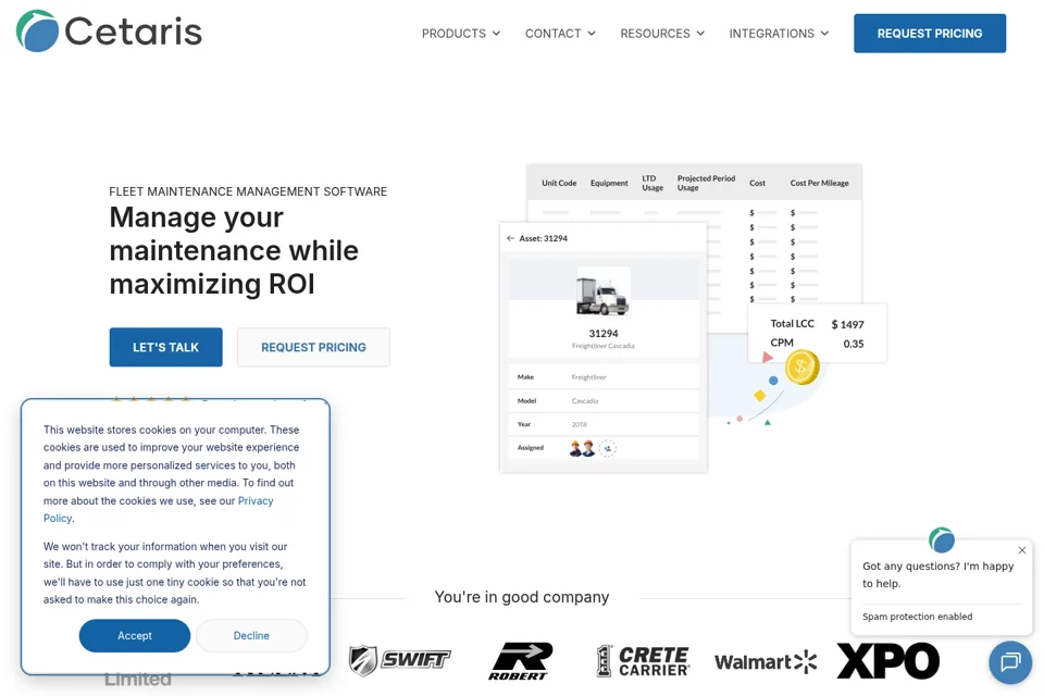 Landing page preview