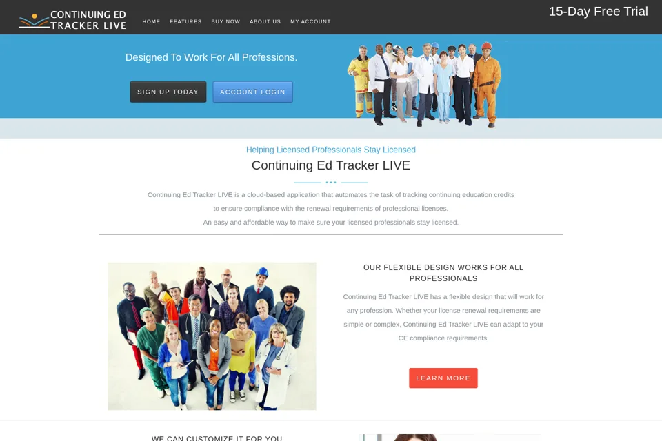 Landing page preview