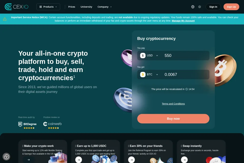 Landing page preview