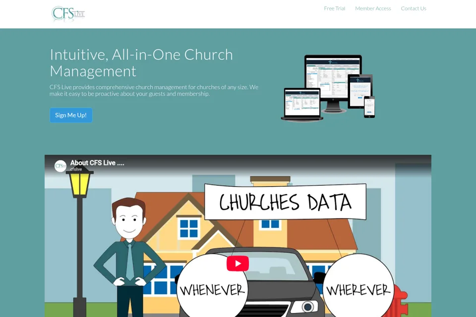 Landing page preview