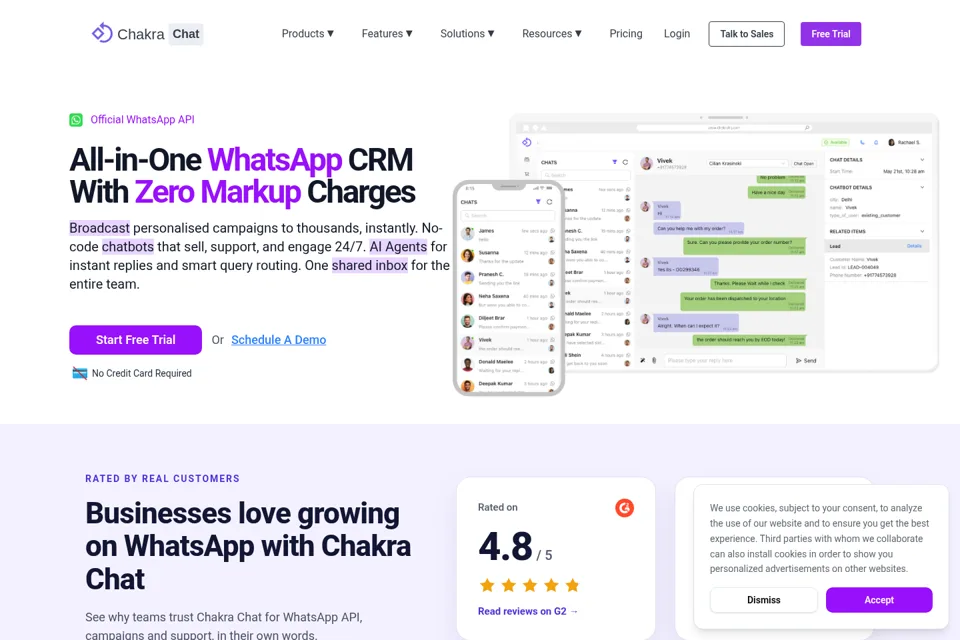 Landing page preview