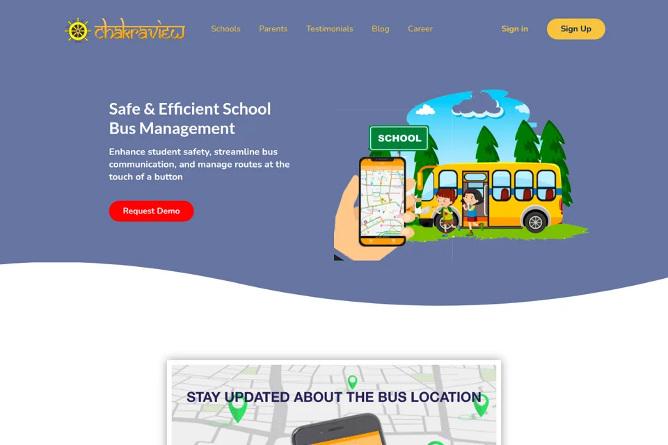 Landing page preview