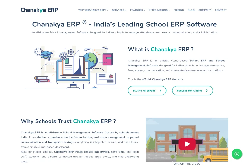 Landing page preview