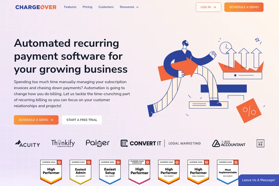 Landing page preview