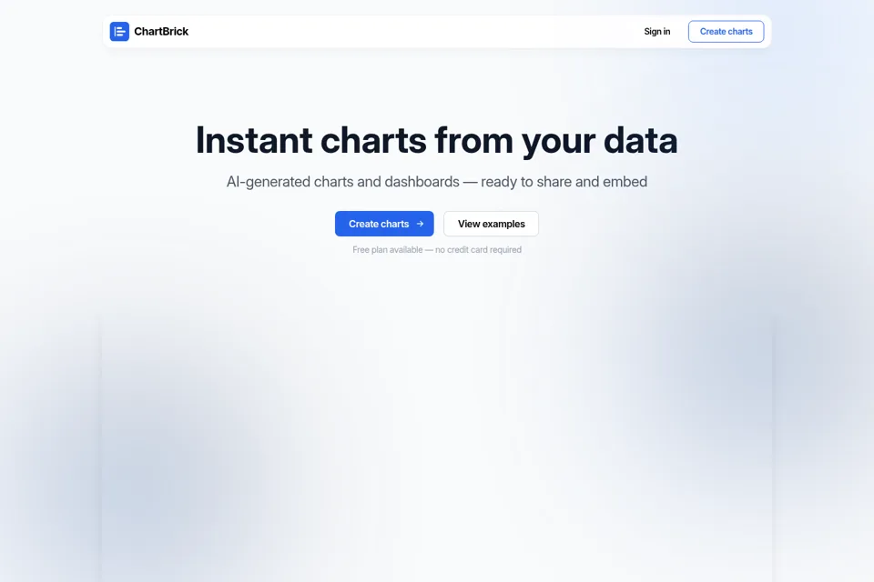 Landing page preview