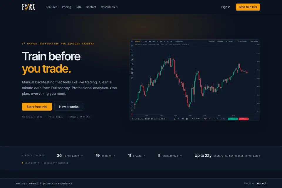 Landing page preview