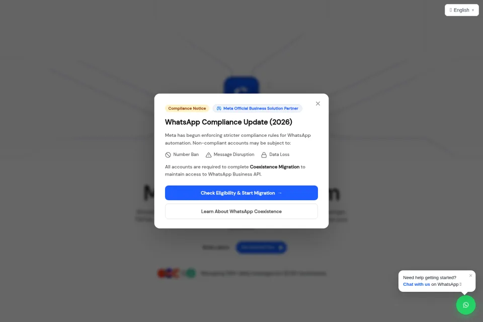 Landing page preview
