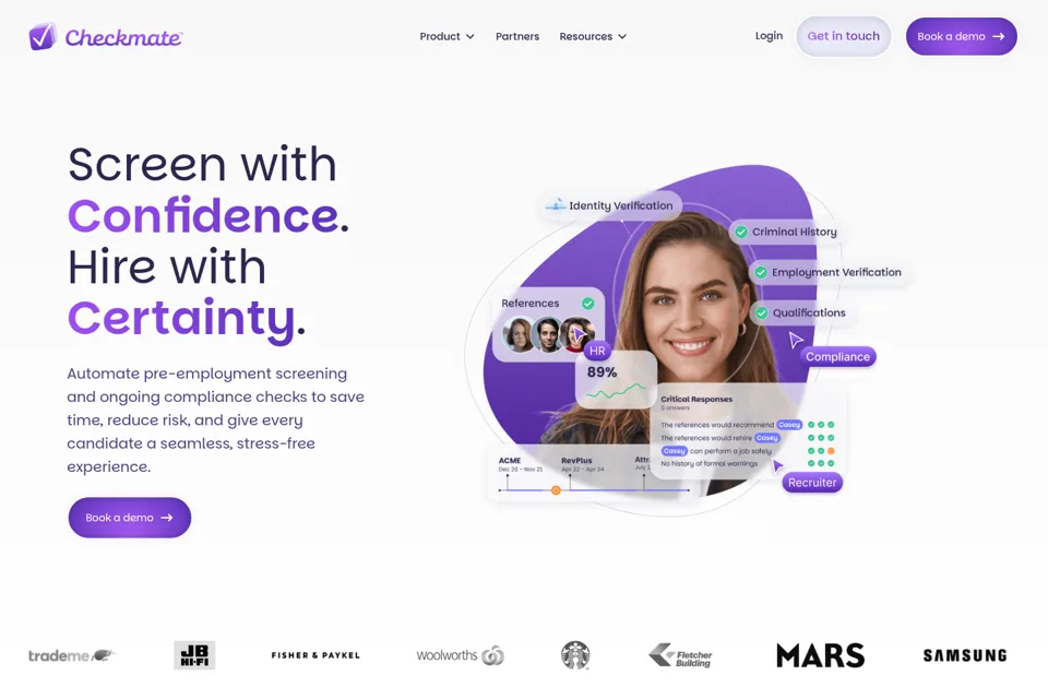 Landing page preview