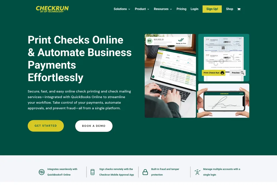 Landing page preview