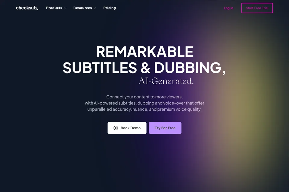 Landing page preview