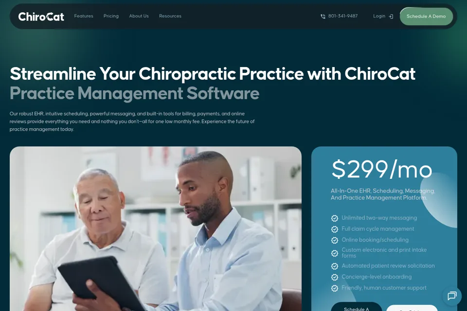 Landing page preview