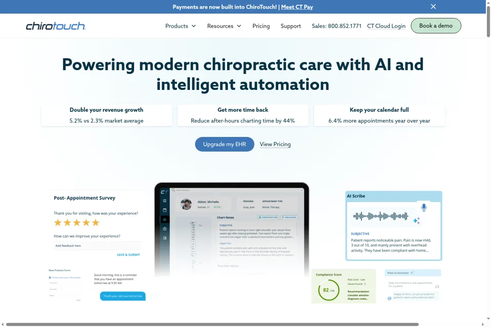Landing page preview