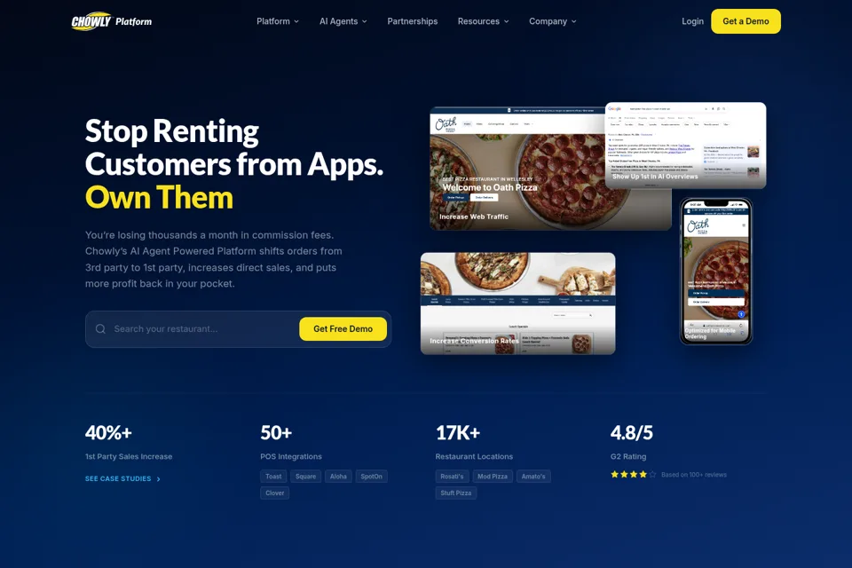 Landing page preview