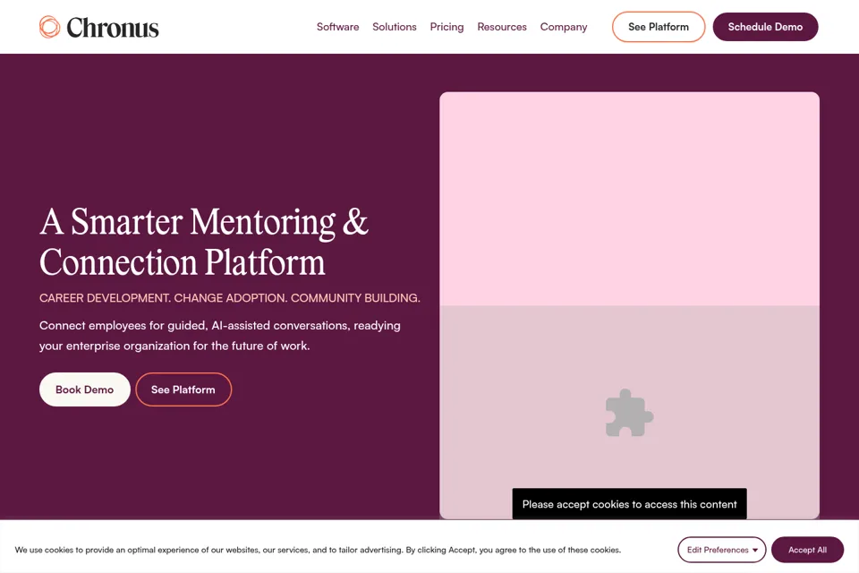 Landing page preview
