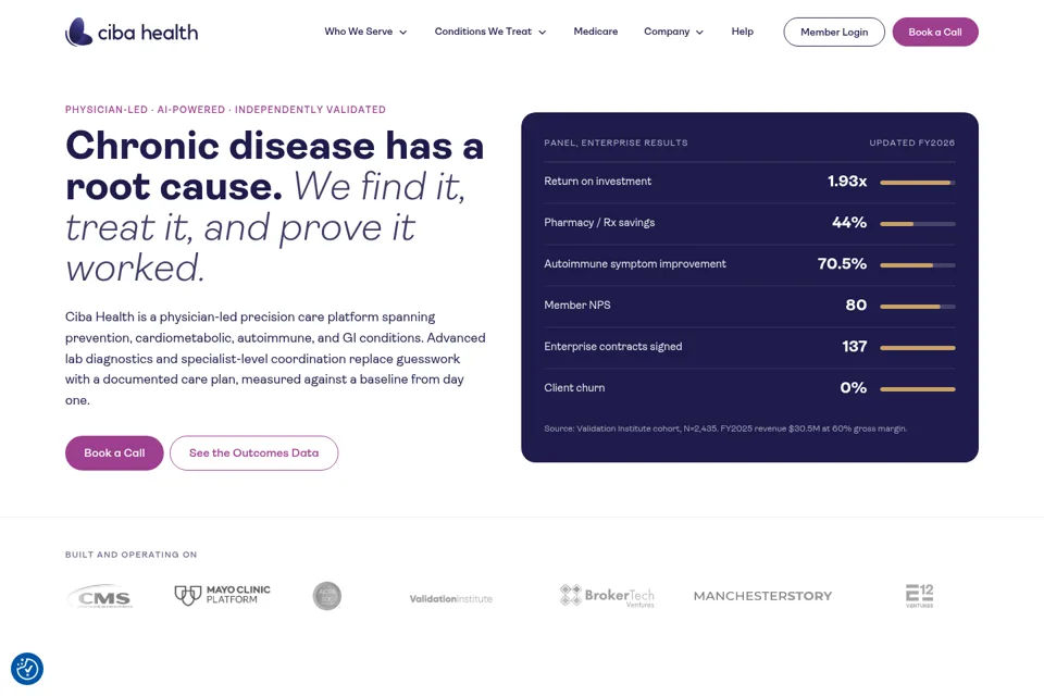 Landing page preview