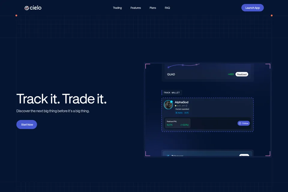 Landing page preview