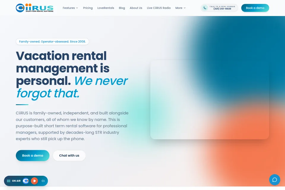 Landing page preview