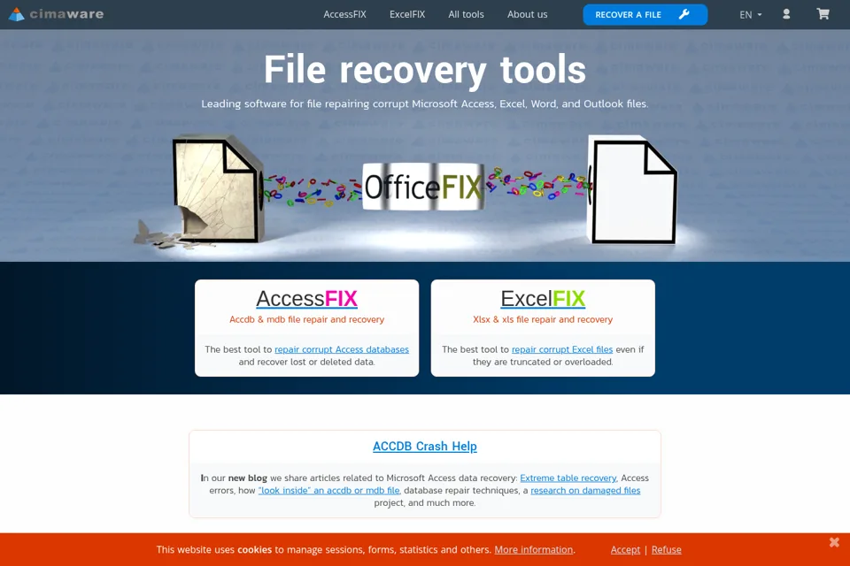 Landing page preview
