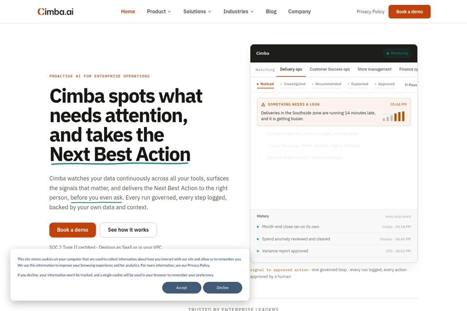 Landing page preview