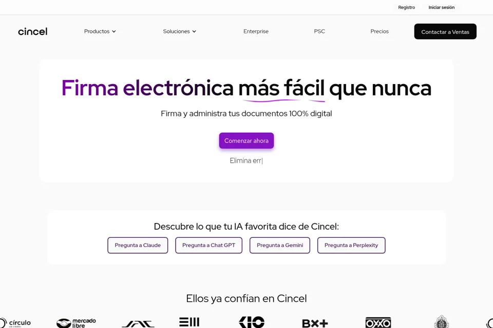 Landing page preview