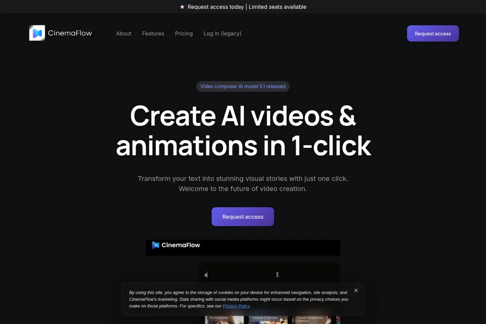 Landing page preview