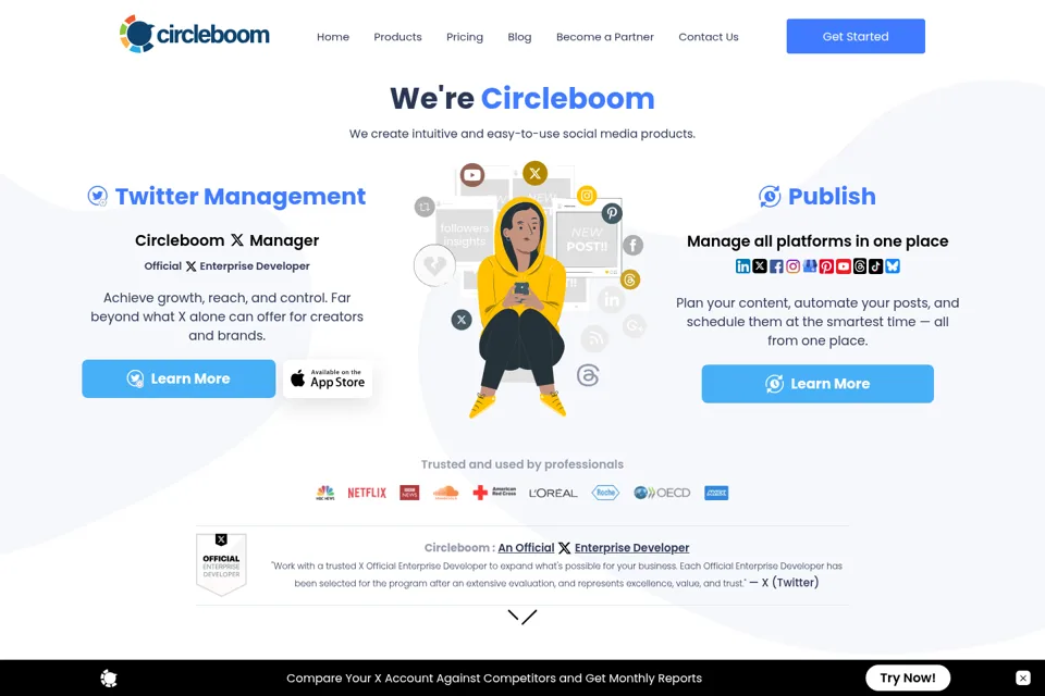 Landing page preview