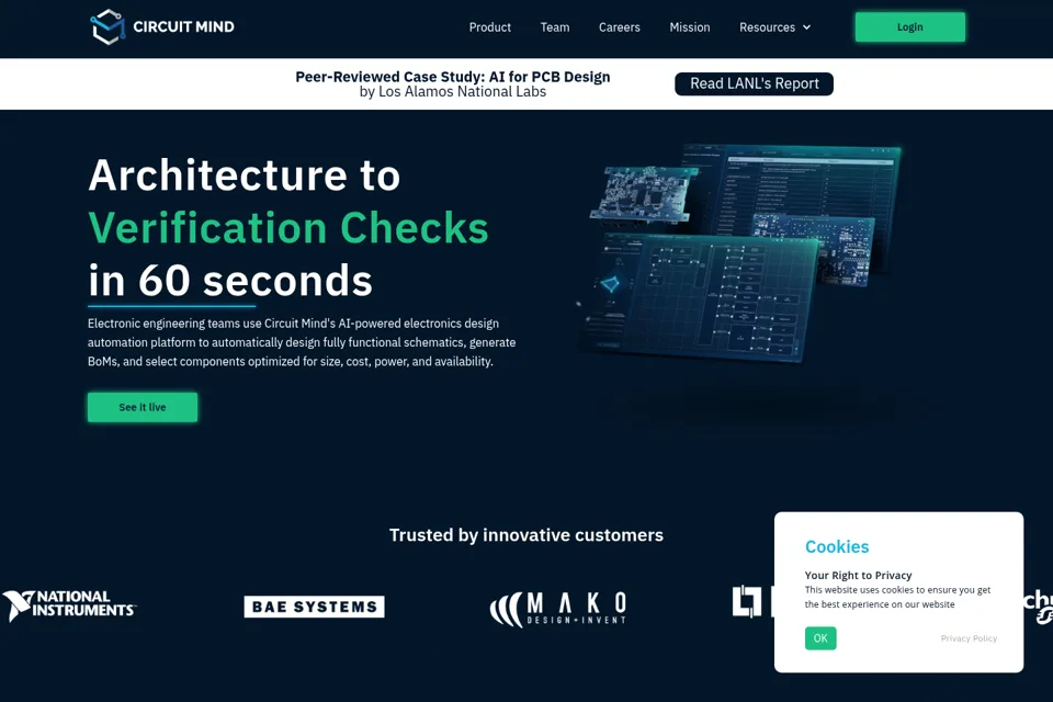 Landing page preview