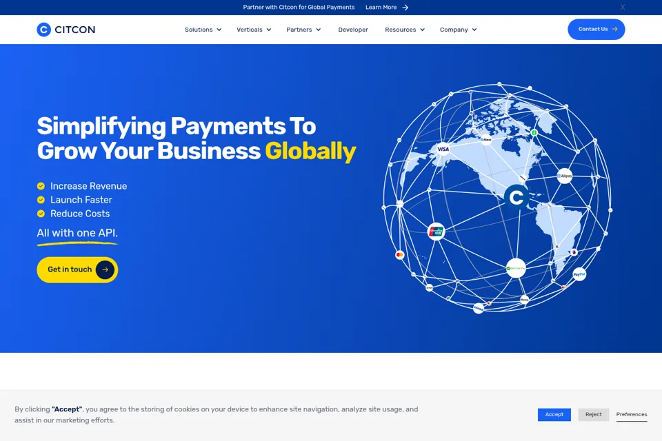 Landing page preview