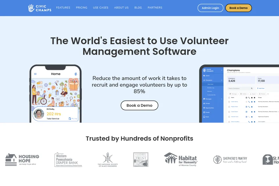 Landing page preview