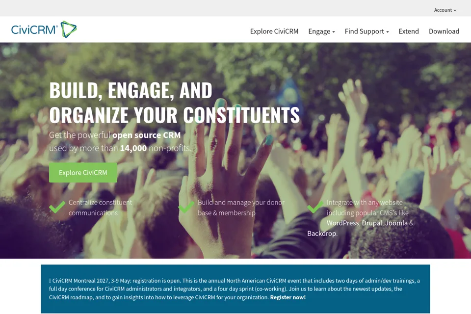 Landing page preview