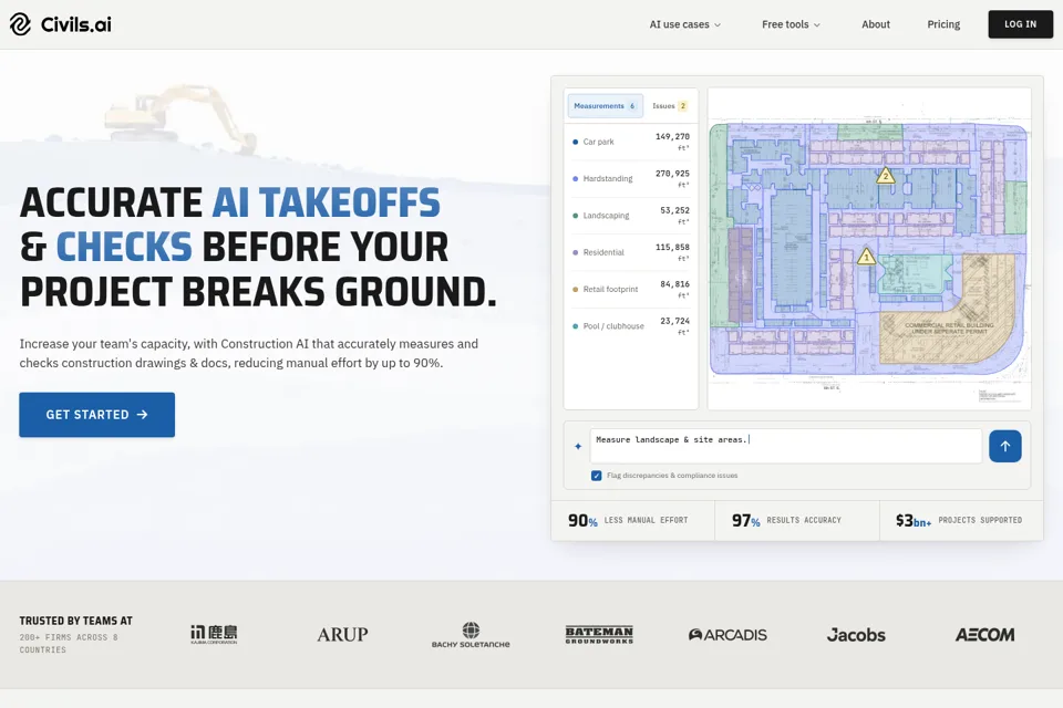 Landing page preview
