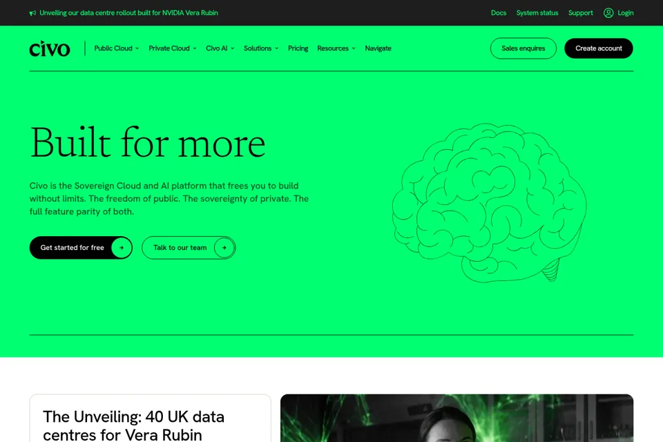 Landing page preview
