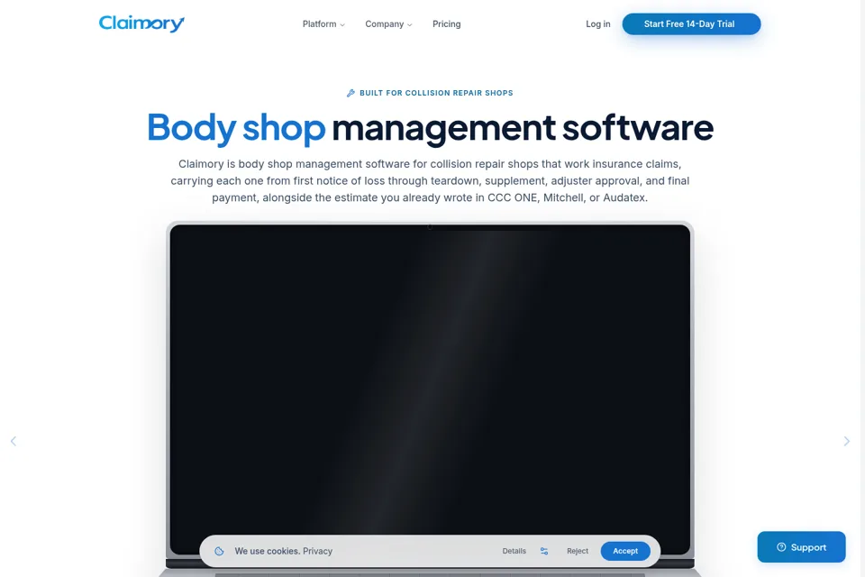 Landing page preview