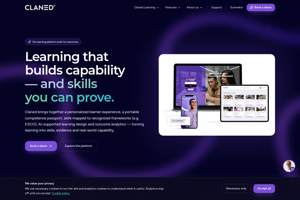 Landing page preview