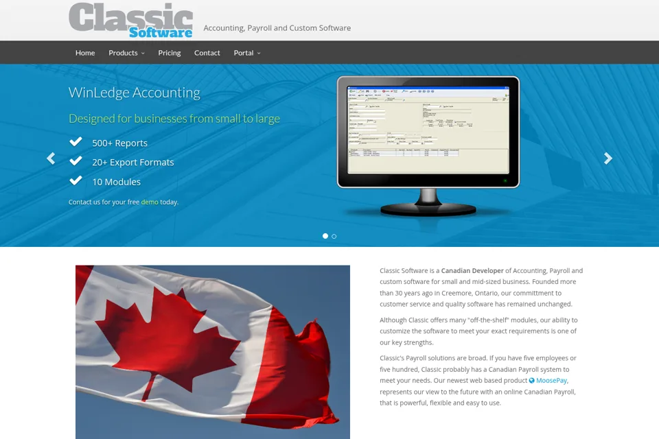 Landing page preview