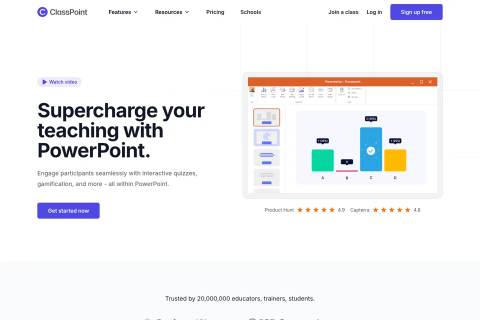 Landing page preview