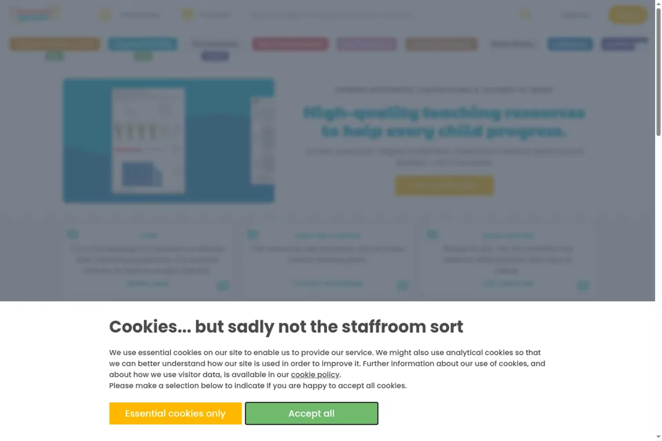 Landing page preview