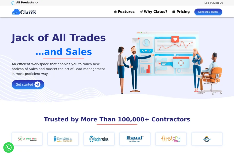 Landing page preview