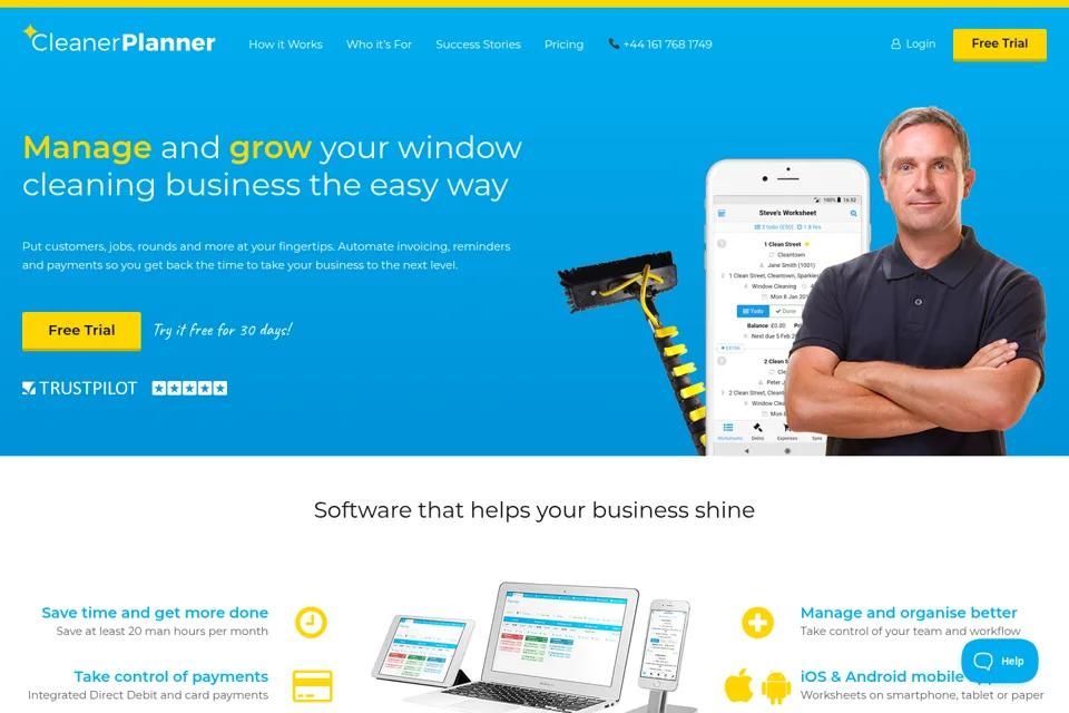 Landing page preview