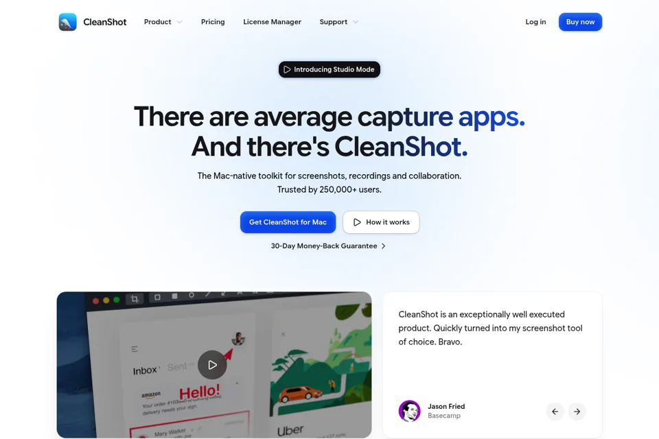 Landing page preview