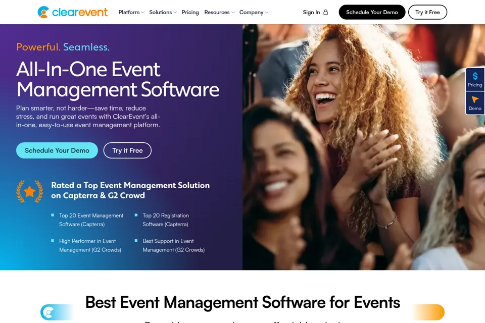 Landing page preview