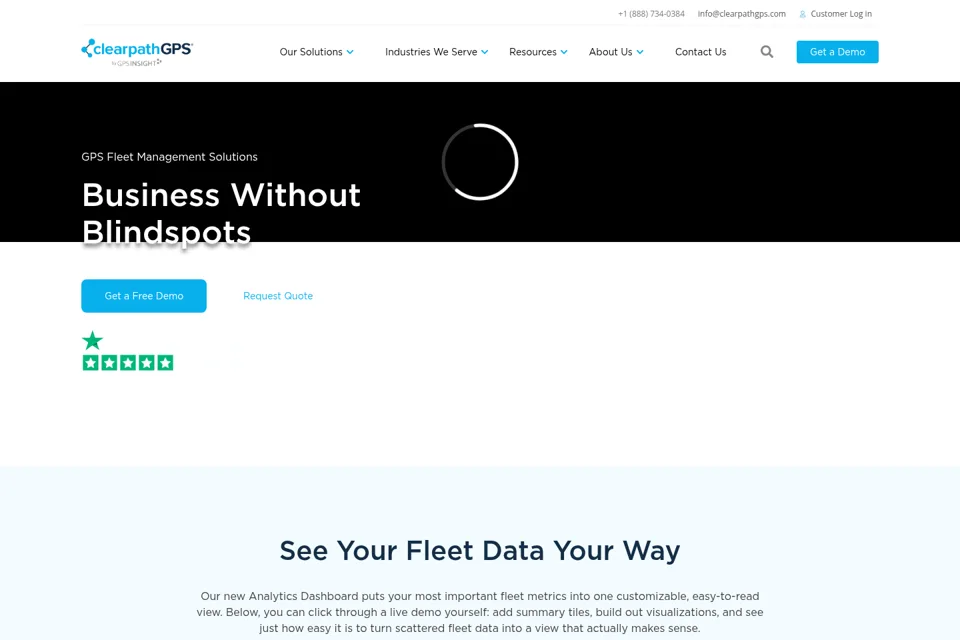 Landing page preview