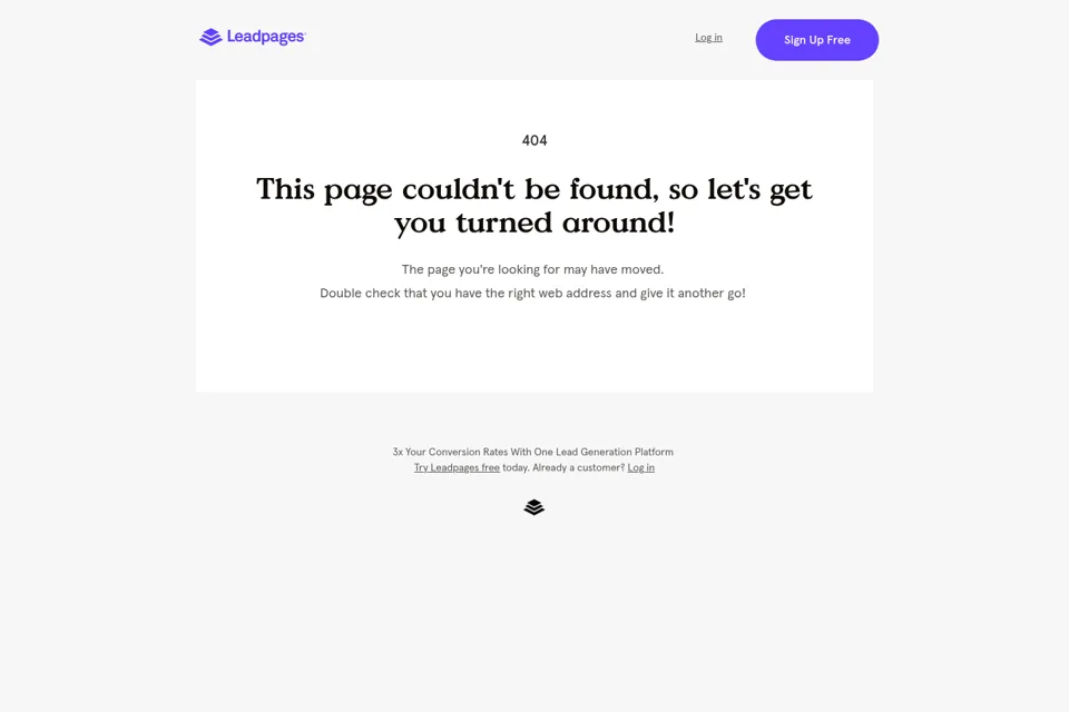 Landing page preview