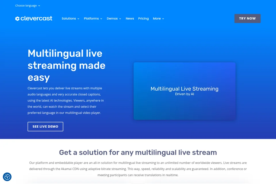 Landing page preview