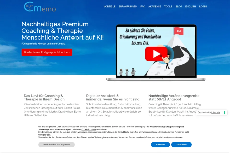 Landing page preview