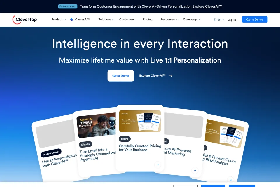 Landing page preview