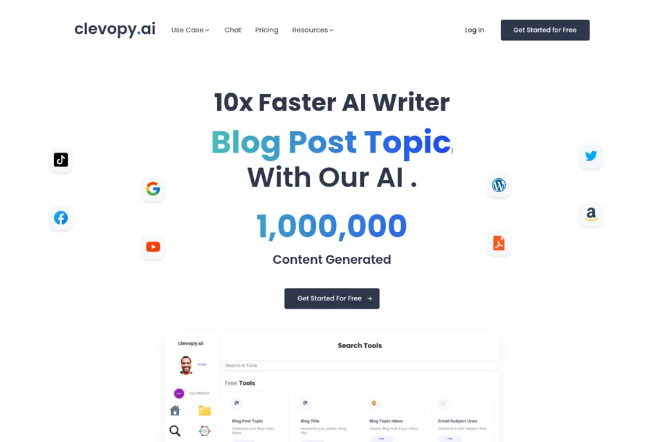 Landing page preview