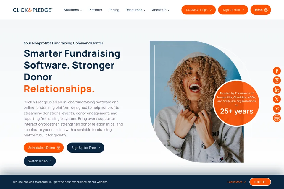 Landing page preview